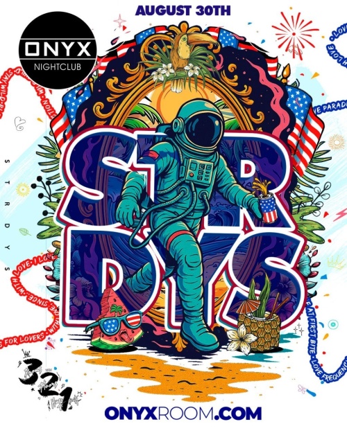Onyx Saturdays | August 30th Event - Flyer