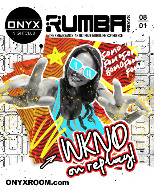 Rumba Fridays | August 1st Event - Flyer
