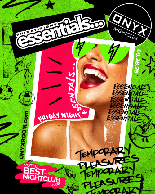 Friday Night Essentials | September 26th Event - Flyer