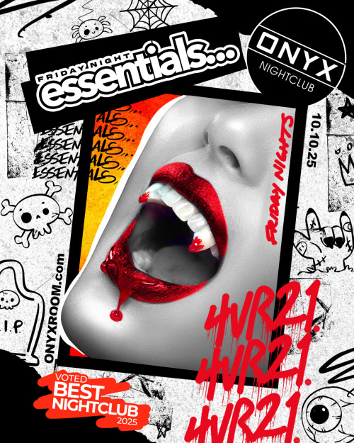 Friday Night Essentials | October 10th Event - Flyer