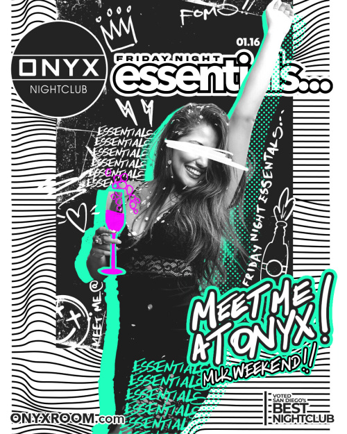 Friday Night Essentials | January 16th Event - Flyer