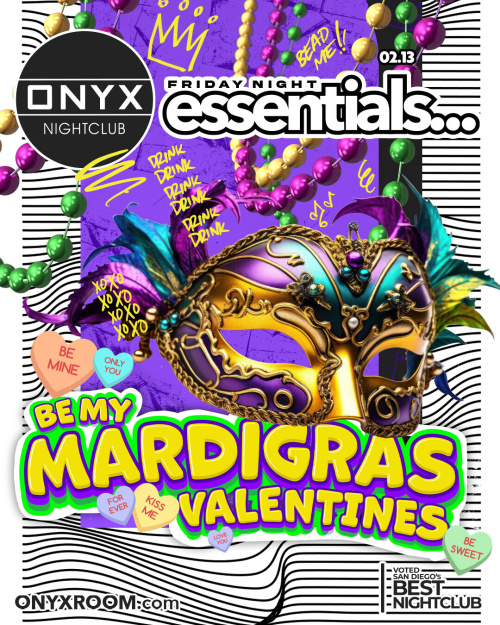Friday Night Essentials | February 13th Event - Flyer