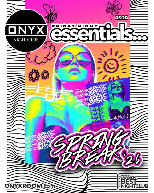 Friday Night Essentials | March 20th Event - Flyer