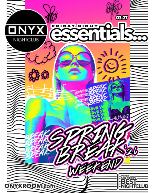 Friday Night Essentials | March 27th Event - Flyer