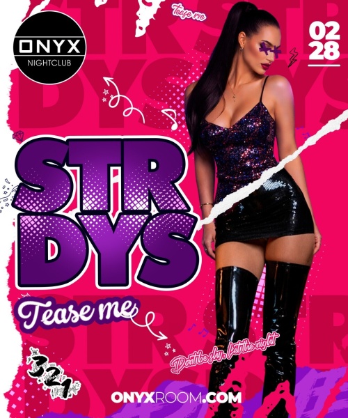 Onyx Saturdays | February 28th Event - Flyer
