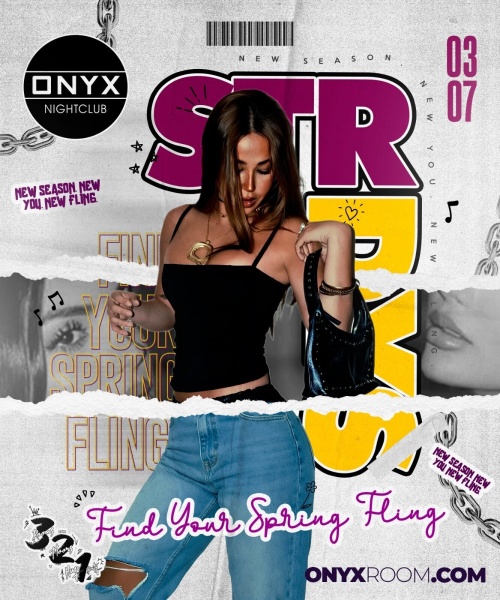 Onyx Saturdays | March 7th Event - Flyer