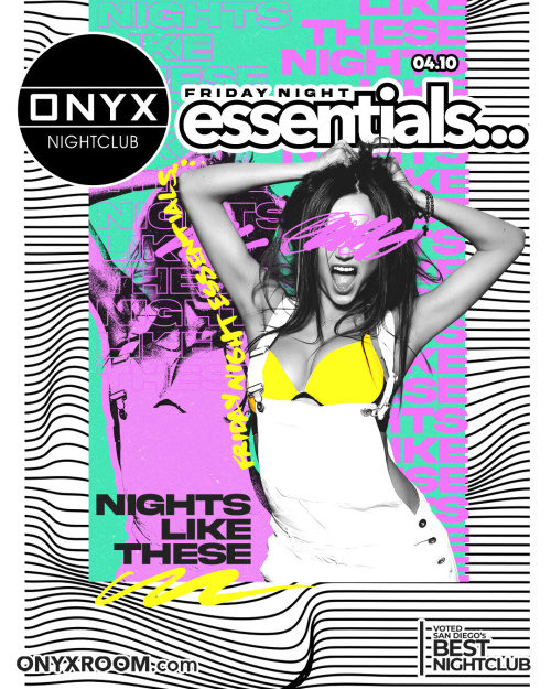 Friday Night Essentials | April 10th Event - Flyer