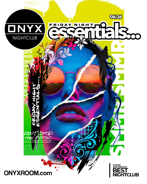 Friday Night Essentials | June 26th Event - Flyer