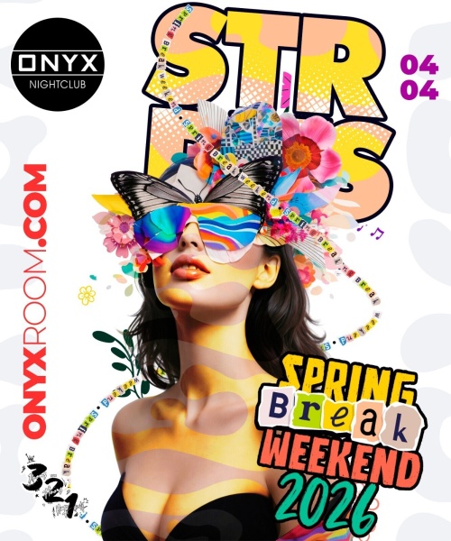 Onyx Saturdays | April 4th Event - Flyer