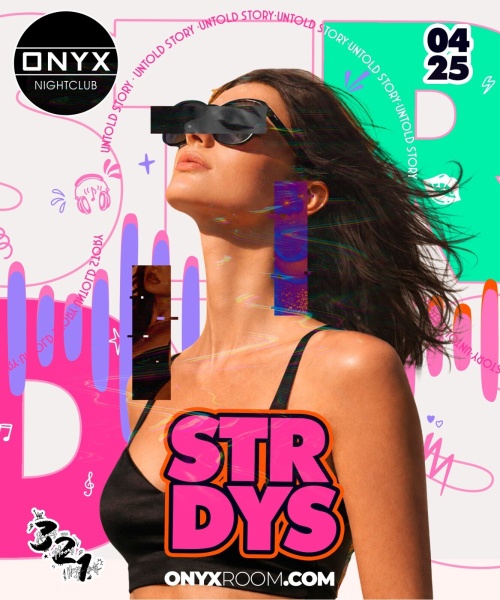 Onyx Saturdays | April 25th Event - Flyer