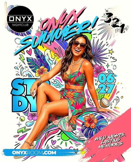Onyx Saturdays | June 27th Event - Flyer