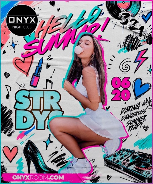 Onyx Saturdays | June 20th Event - Flyer
