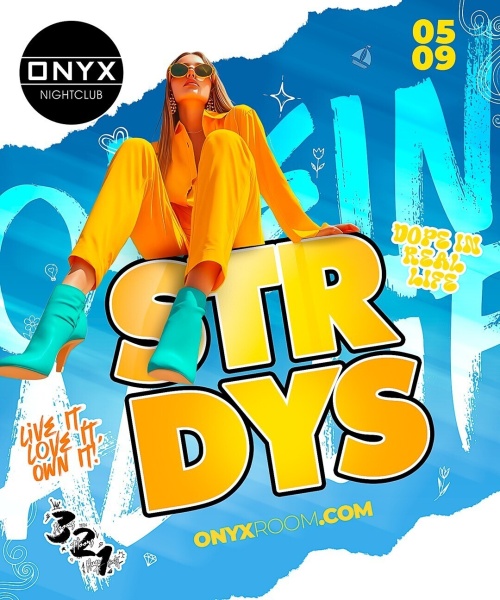 Onyx Saturdays | May 9th Event - Flyer