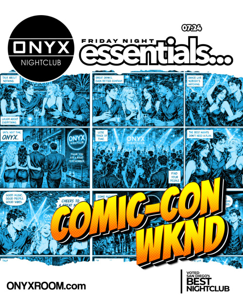 Friday Night Essentials | July 24th Event - Flyer