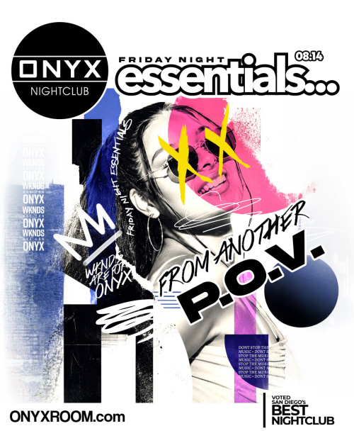 Friday Night Essentials | August 14th Event - Flyer