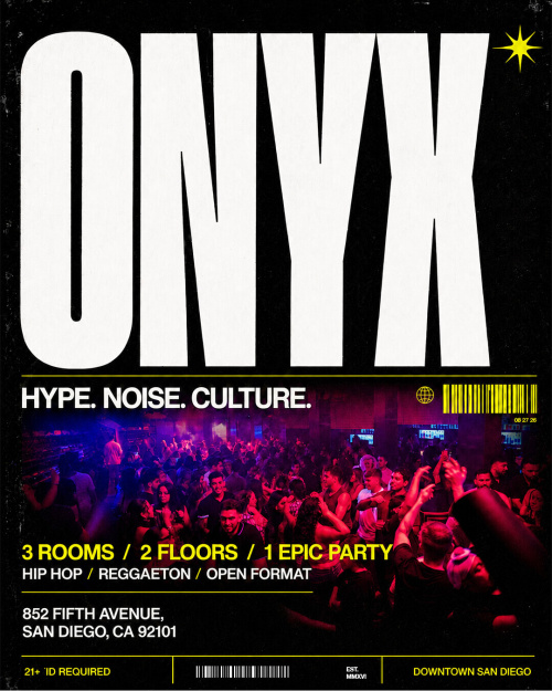 Onyx Saturdays | August 29th Event - Flyer