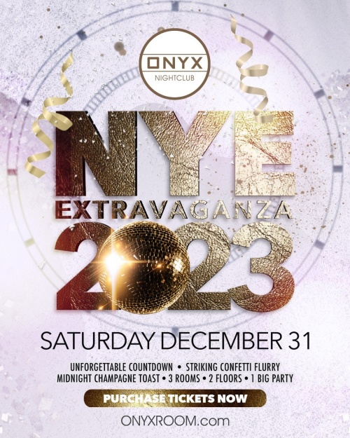 NYE Extravaganza 2023 - Onyx Room