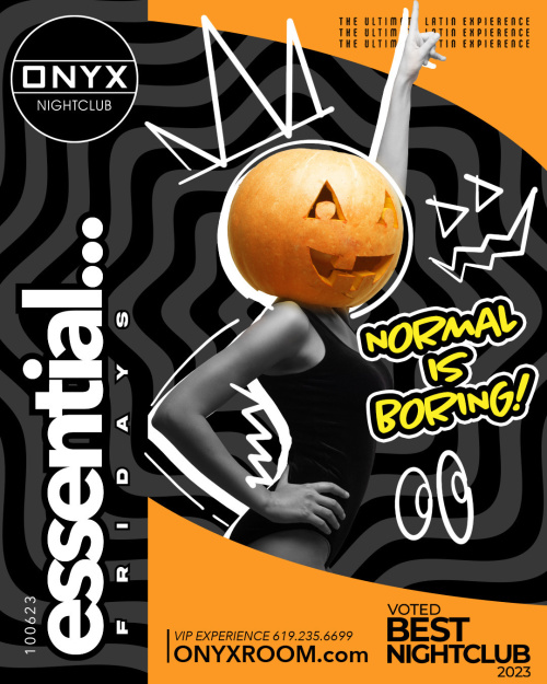 Onyx Fridays - Flyer