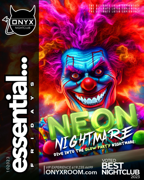 Onyx Fridays - Flyer