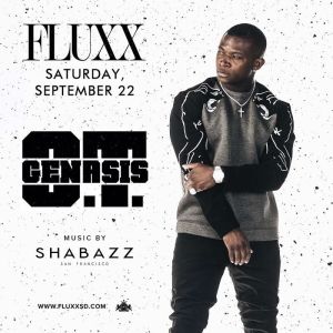 O.T. Genasis, Saturday, September 22nd, 2018