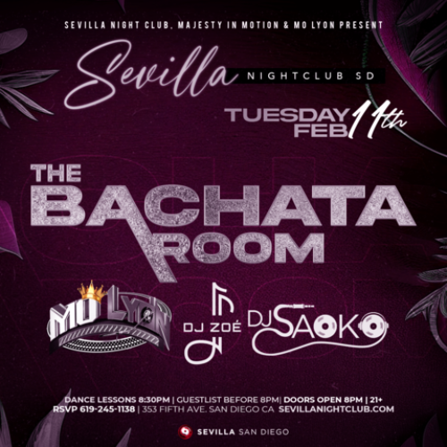 BACHATA TUESDAYS - Flyer