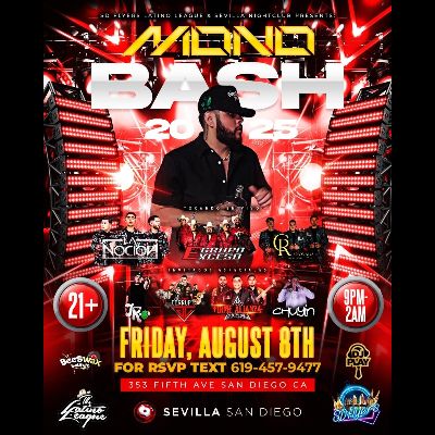 SEVILLA FRIDAYS - Premier Resident Deejays every week., Friday, August 8th, 2025