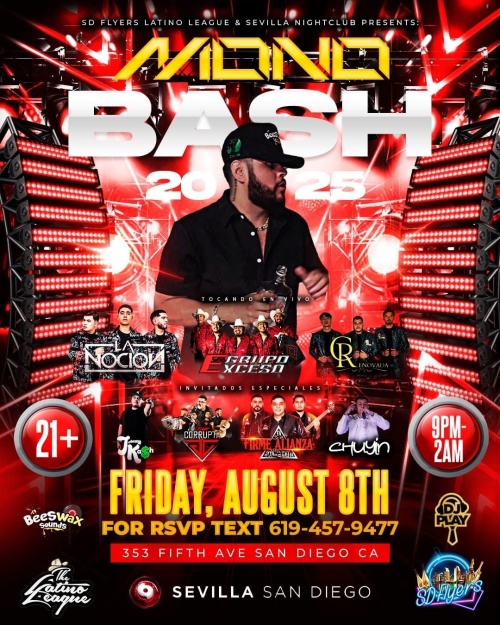 SEVILLA FRIDAYS - Premier Resident Deejays every week. - San Diego (SEVILLA)
