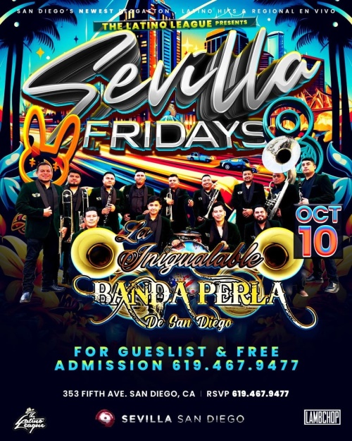 San Diego Latin Nights | Fridays at Sevilla Nightclub - San Diego (SEVILLA)