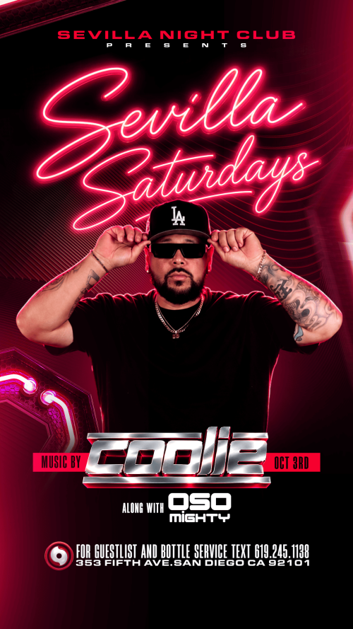 Sevilla Costa Mesa | Hotter Than Ever Latin Saturdays - Flyer