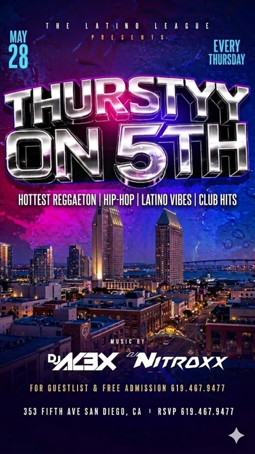 San Diego | The Hottest Thursdays at Sevilla Nighclub - San Diego (SEVILLA)