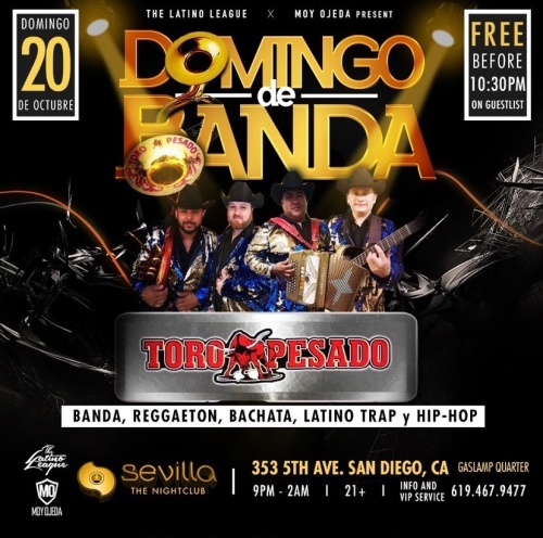 DOMINGOS DE BANDA presenta GRUPO TORO PESADO - San Diego (SEVILLA)