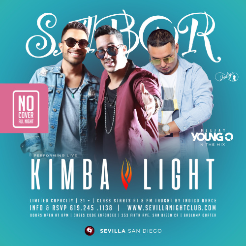 SABOR THURSDAYS - KImba Light + Dj YoungO - San Diego (SEVILLA)