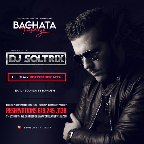 BACHATA NIGHTS - DJ SOLTRIX IN THE MIX - San Diego (SEVILLA)