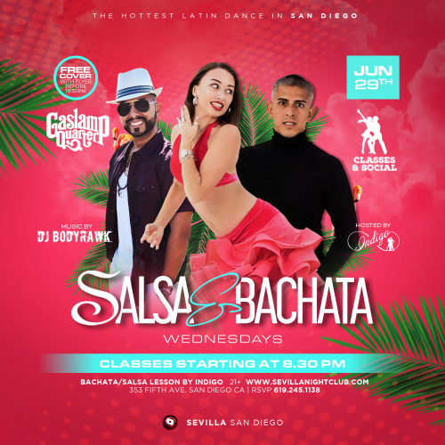 SALSA & BACHATA WEDNESDAYS by INDIGO DANCE - San Diego (SEVILLA)