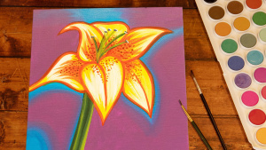 Flyer: Get Crafty: Spring painting