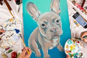 Flyer: Get Crafty: Paint Your Pet Pop Art