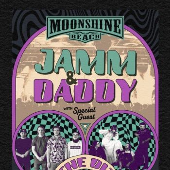 Jamm and Daddy with special guest The Diz at Moonshine Beach