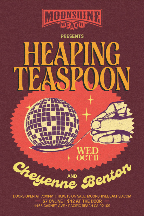 Heaping Teaspoon and Cheyenne Benton Live in Concert at Moonshine Beach - Moonshine Beach