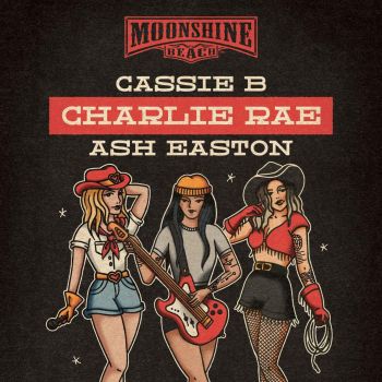 Cassie B, Ash Easton and Charlie Rae at Moonshine Beach