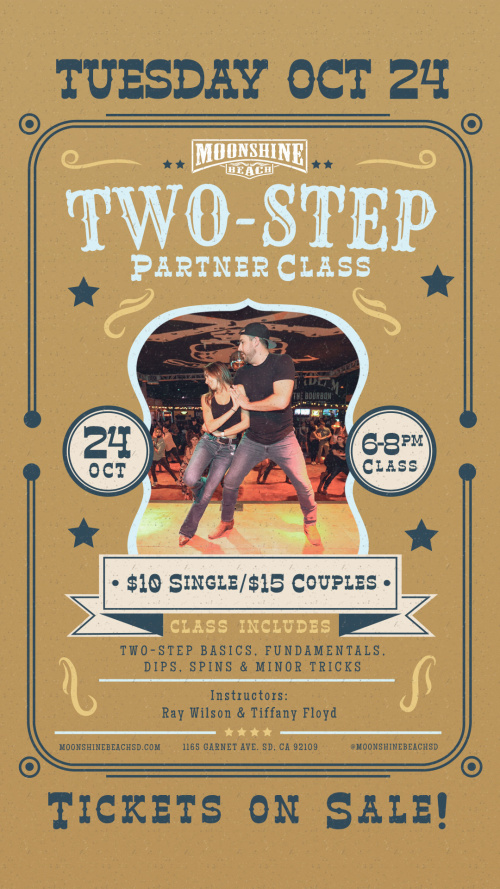 2-Step Partner Class at Moonshine Beach - Moonshine Beach