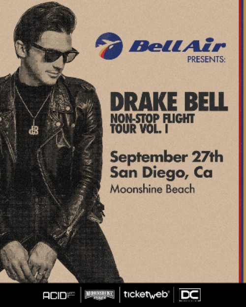 Drake Bell Live in Concert with Cassie B at Moonshine Beach - Moonshine Beach