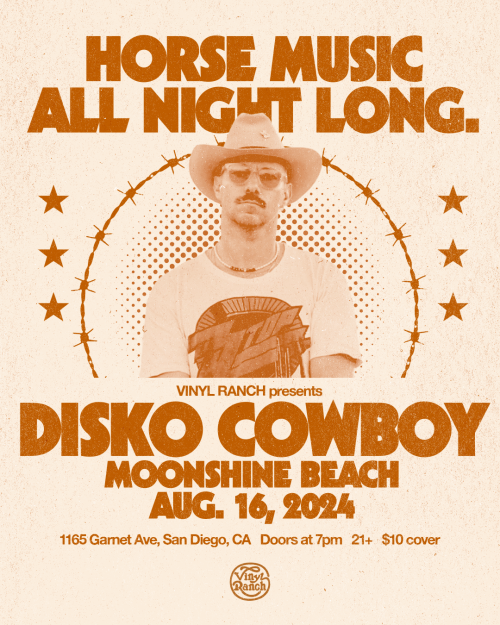 YEEDM Night with Disko Cowboy at Moonshine Beach - Moonshine Beach