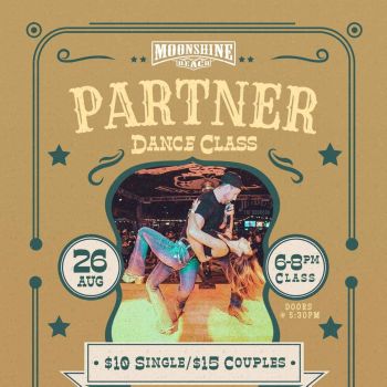 Partner Dance Class at Moonshine Beach