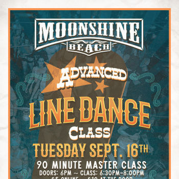 Advanced Line Dance Class at Moonshine Beach
