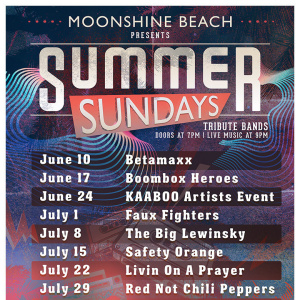 Summer Sundays with Livin' On A Prayer LIVE at Moonshine Beach