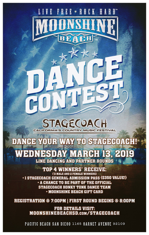 Stagecoach Dance Contest at Moonshine Beach - Moonshine Beach