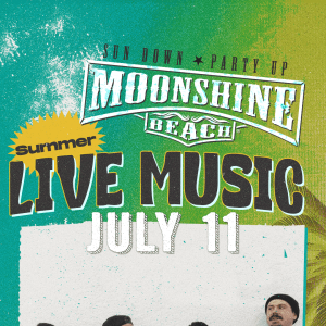 Those Guys Live in Concert at Moonshine Beach, Saturday, July 11th, 2026