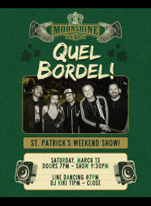 Quel Bordel LIVE at Moonshine Flats