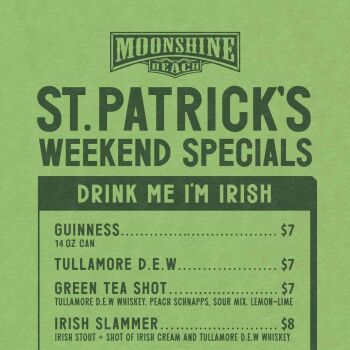 St. Patrick's Day + Duck Hunt at Moonshine Beach