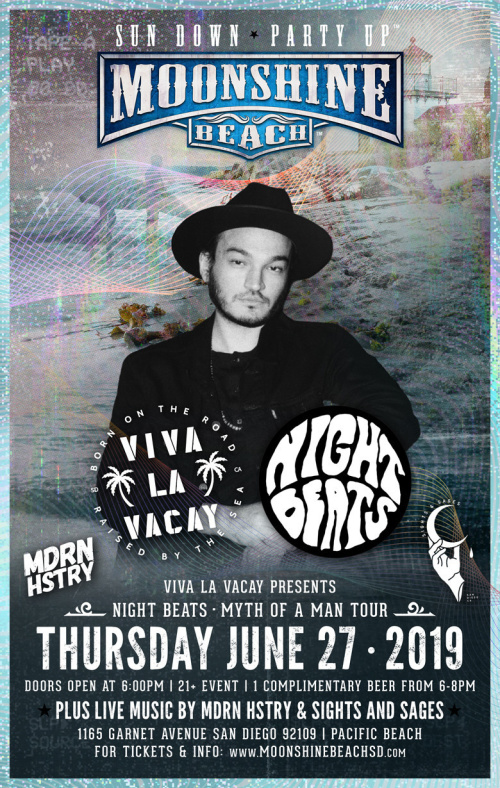Viva la Vacay Presents: Night Beats at Moonshine Beach - Moonshine Beach